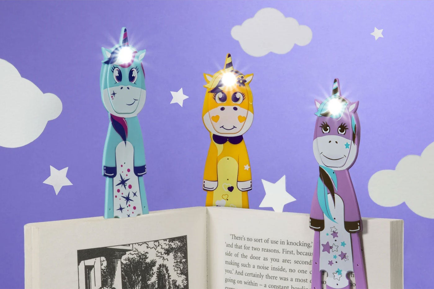 Boklys Flexilight Pals Unicorn Purple