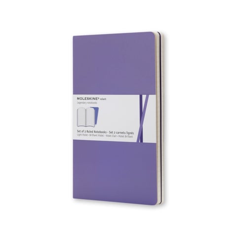 MOLESKINE NOTATBOK LINJERT PURPLE L (2)
