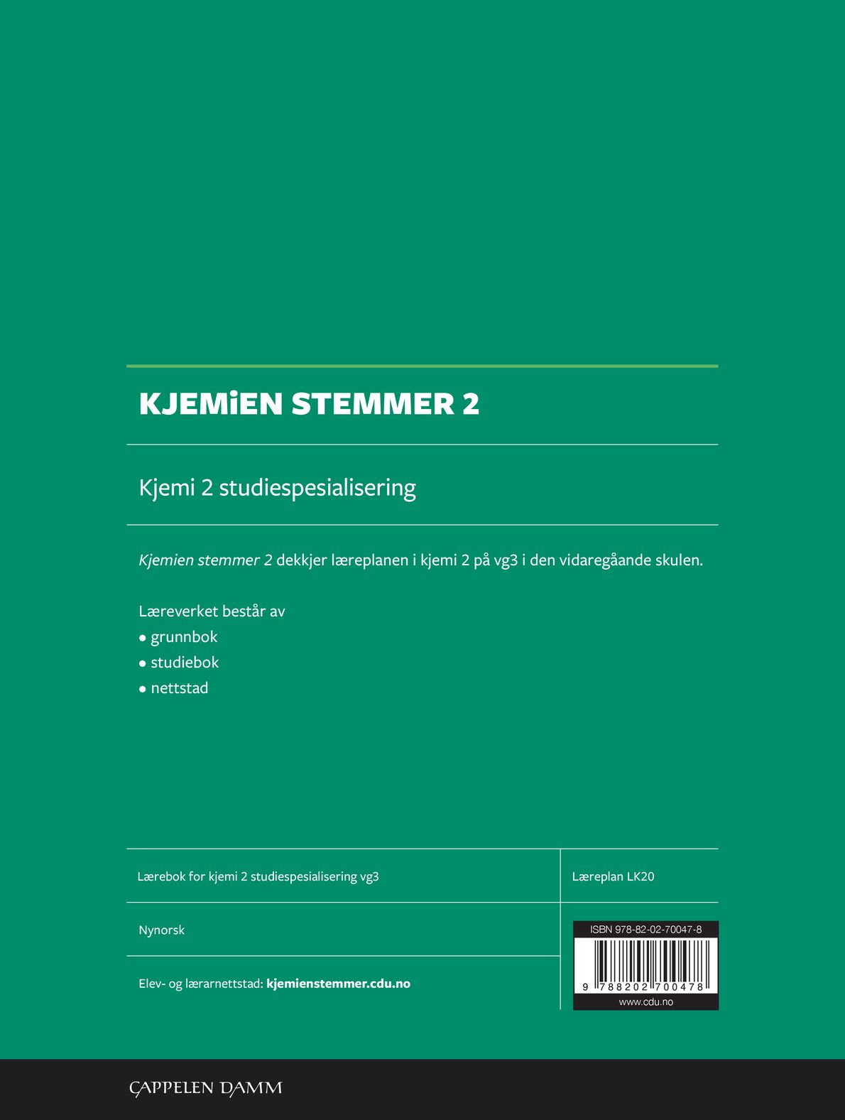 Kjemien stemmer 2