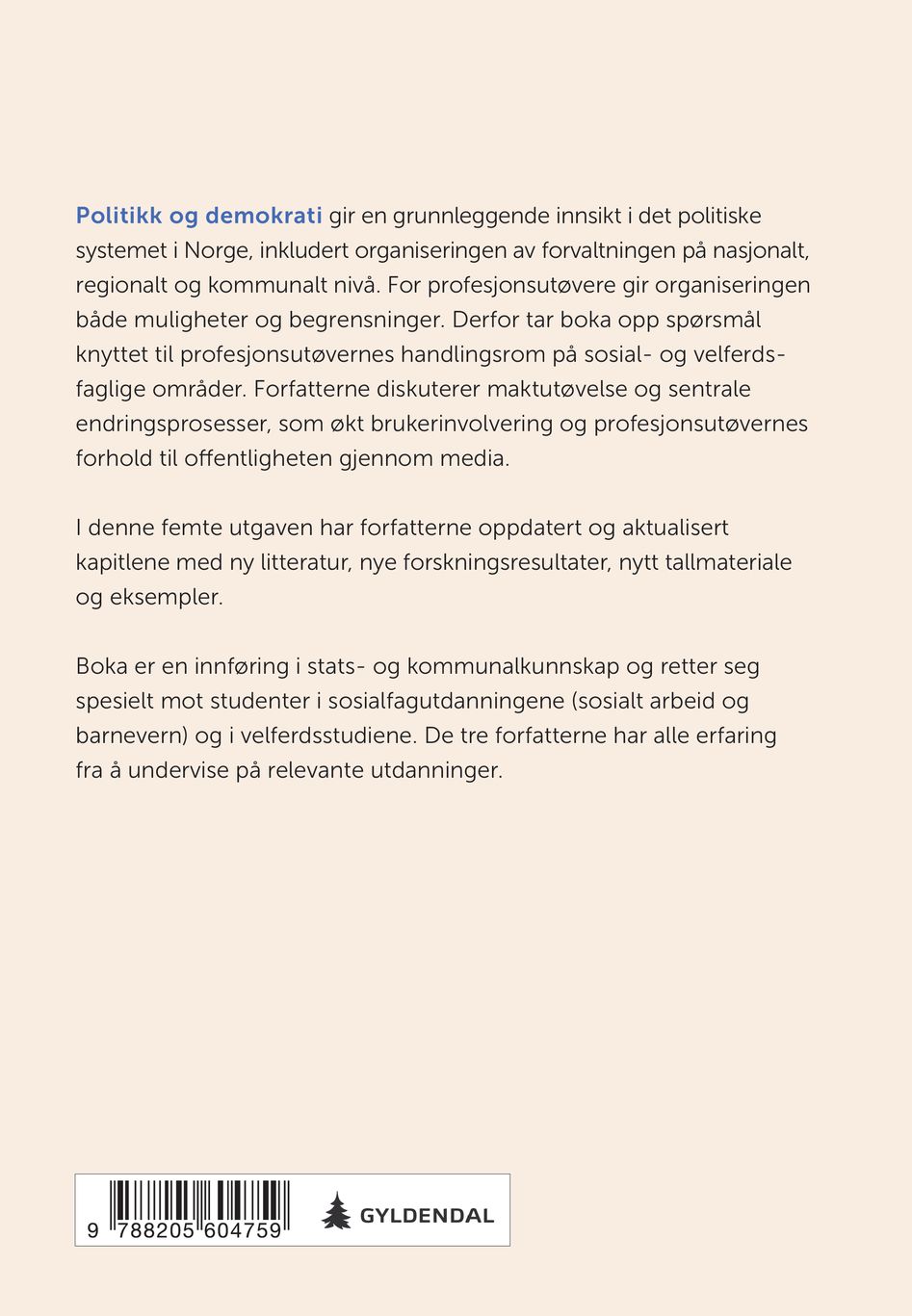 Politikk og demokrati