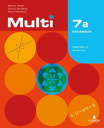Multi 7a, 2. utgåve - Grunnbok : matematikk for barnesteget