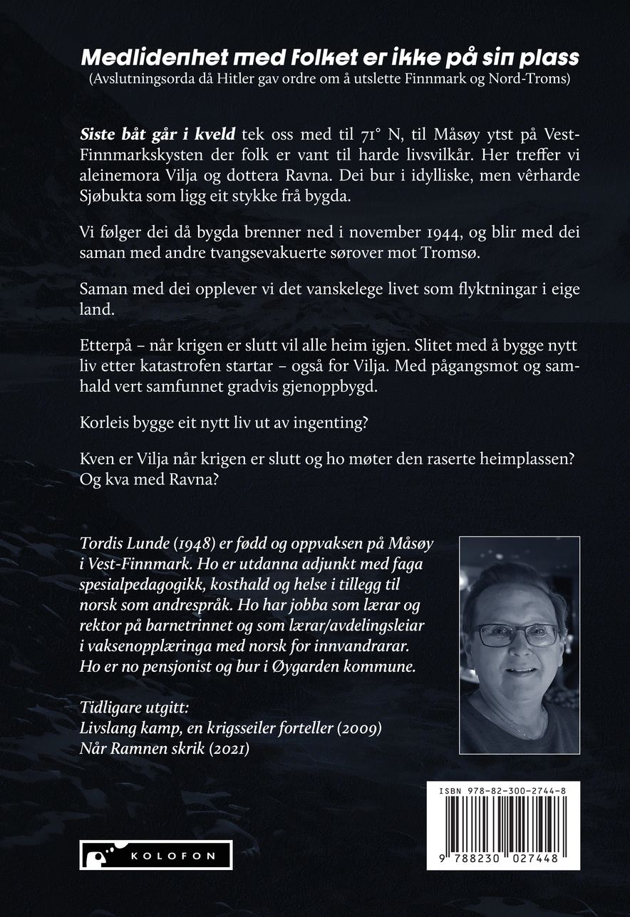 Siste båt går i kveld