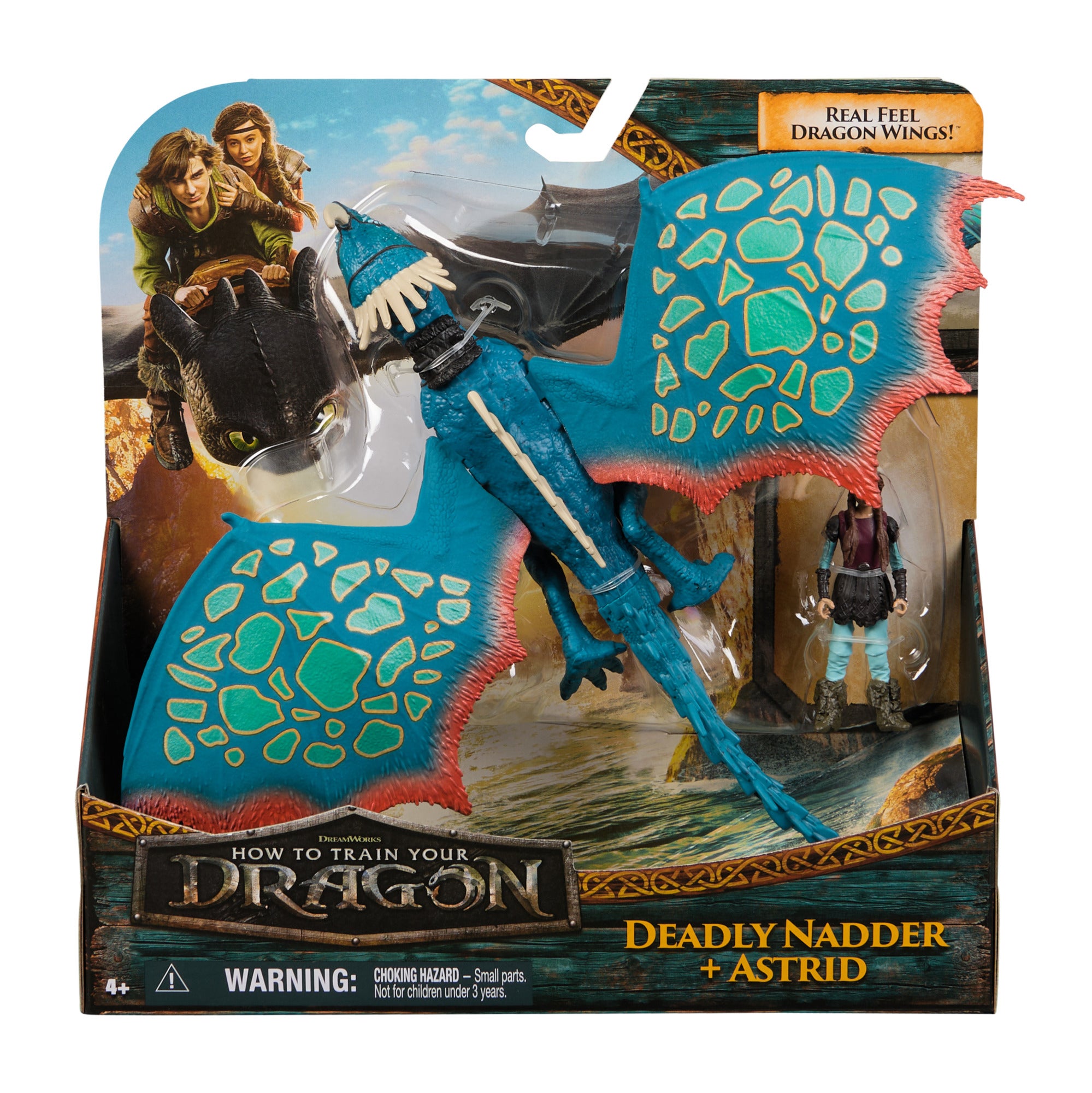 Dragons Movie Deadly Nadder & Astrid