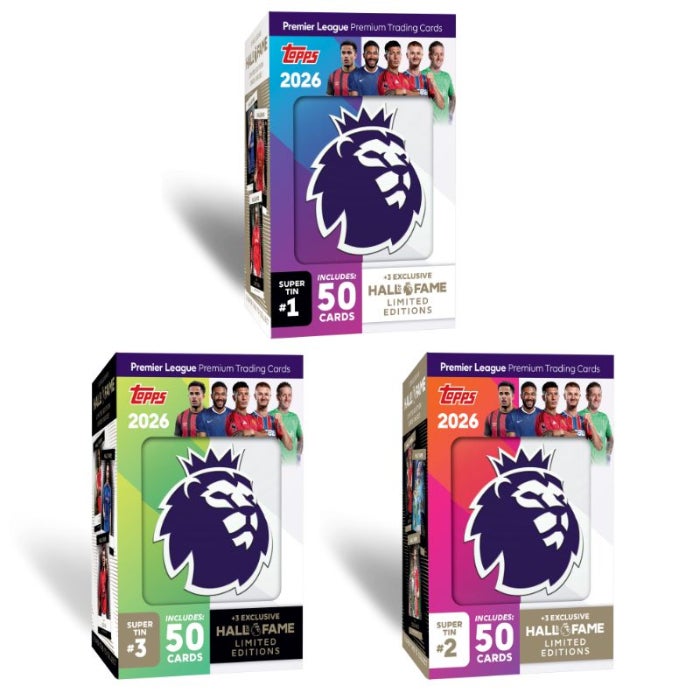 Topps Premier League Super Tin