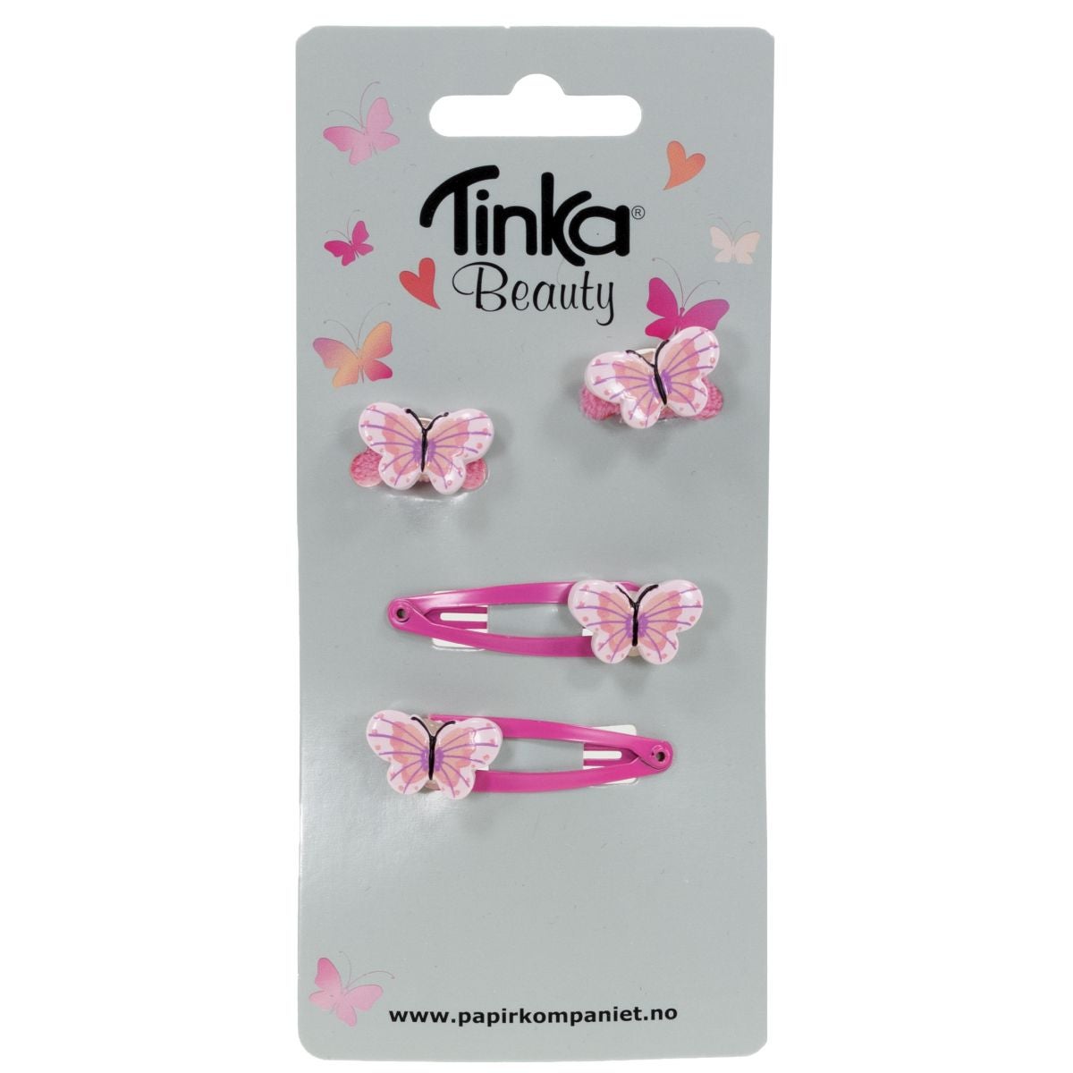 Hårclips/Strikk Sommerfugl Tinka Beauty