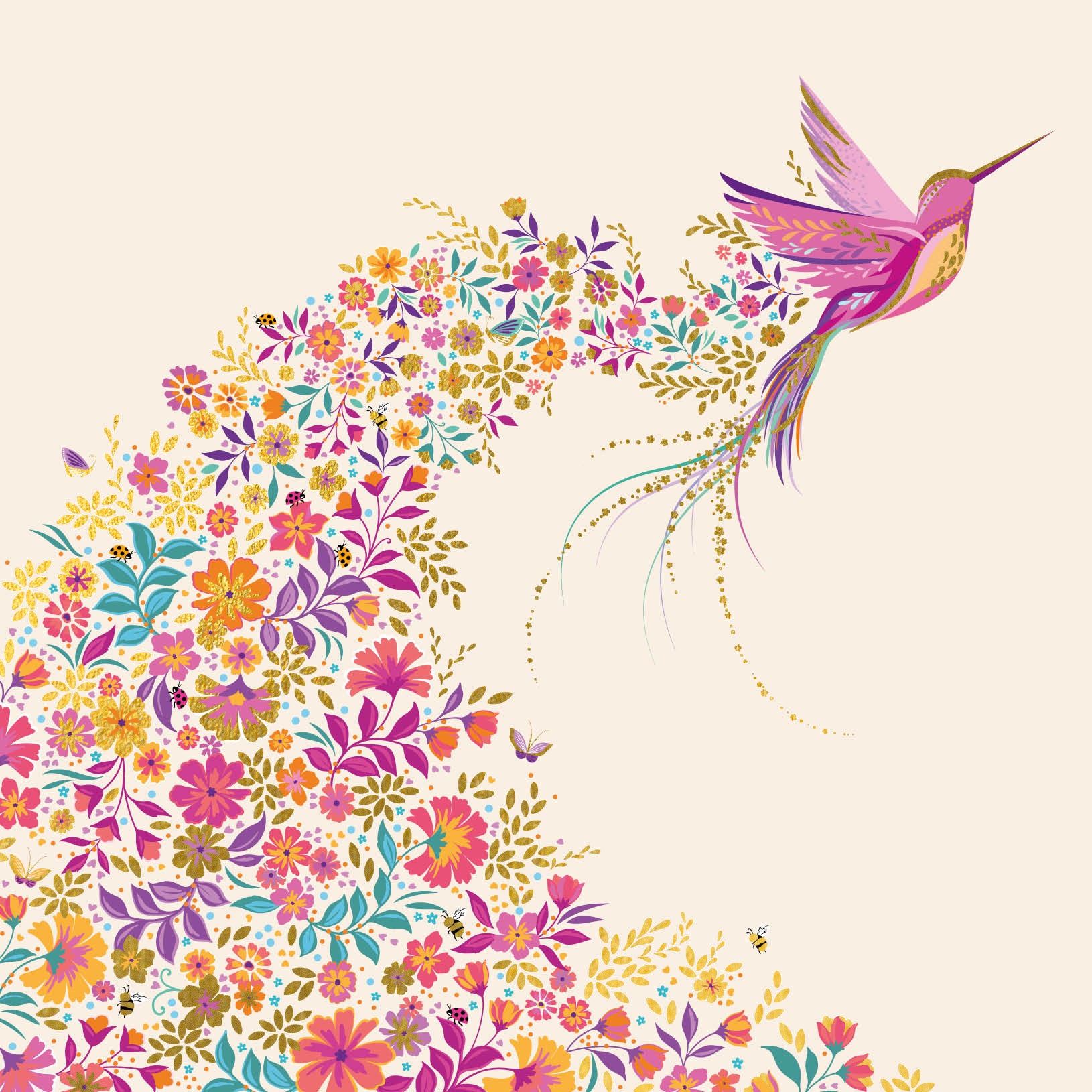 Kort Sara Miller Hummingbird