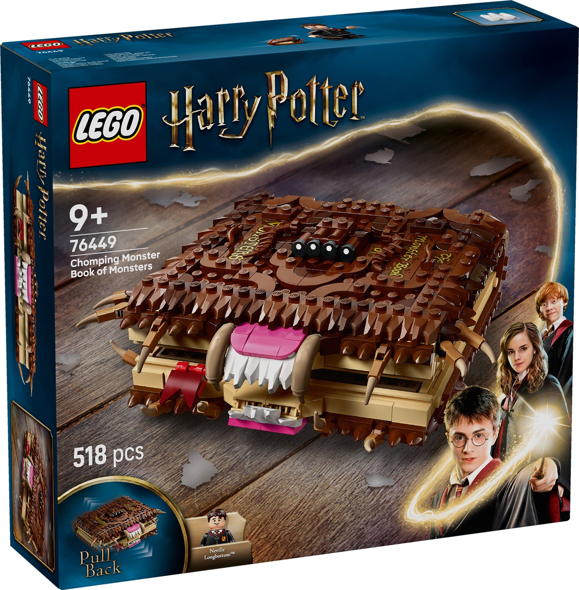 Lego Den glefsende Monsterboken om monstre 76449