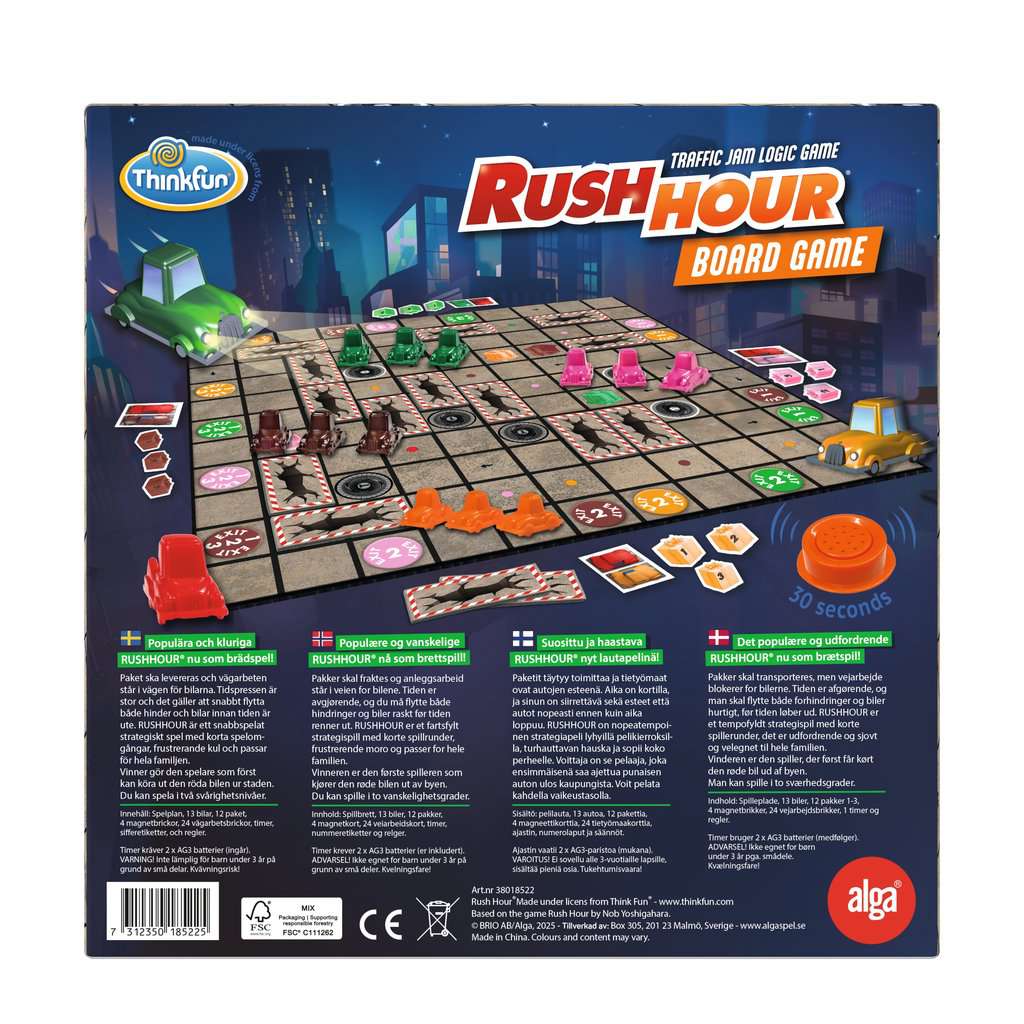 Spill Rush Hour En
