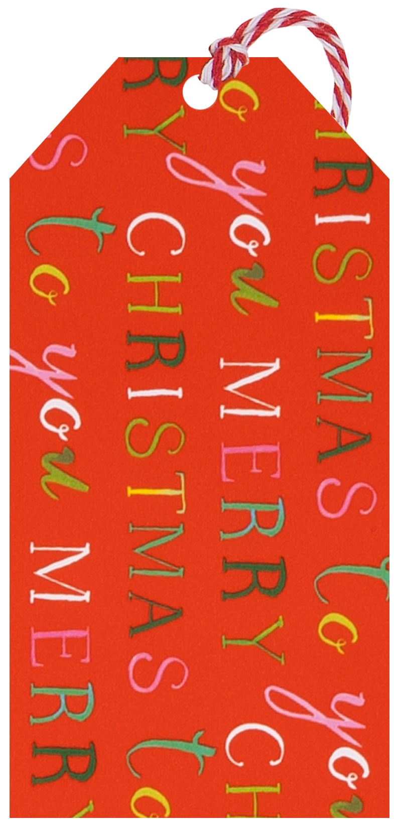Gavemerkelapper 6pk Exquisite Christmas Red