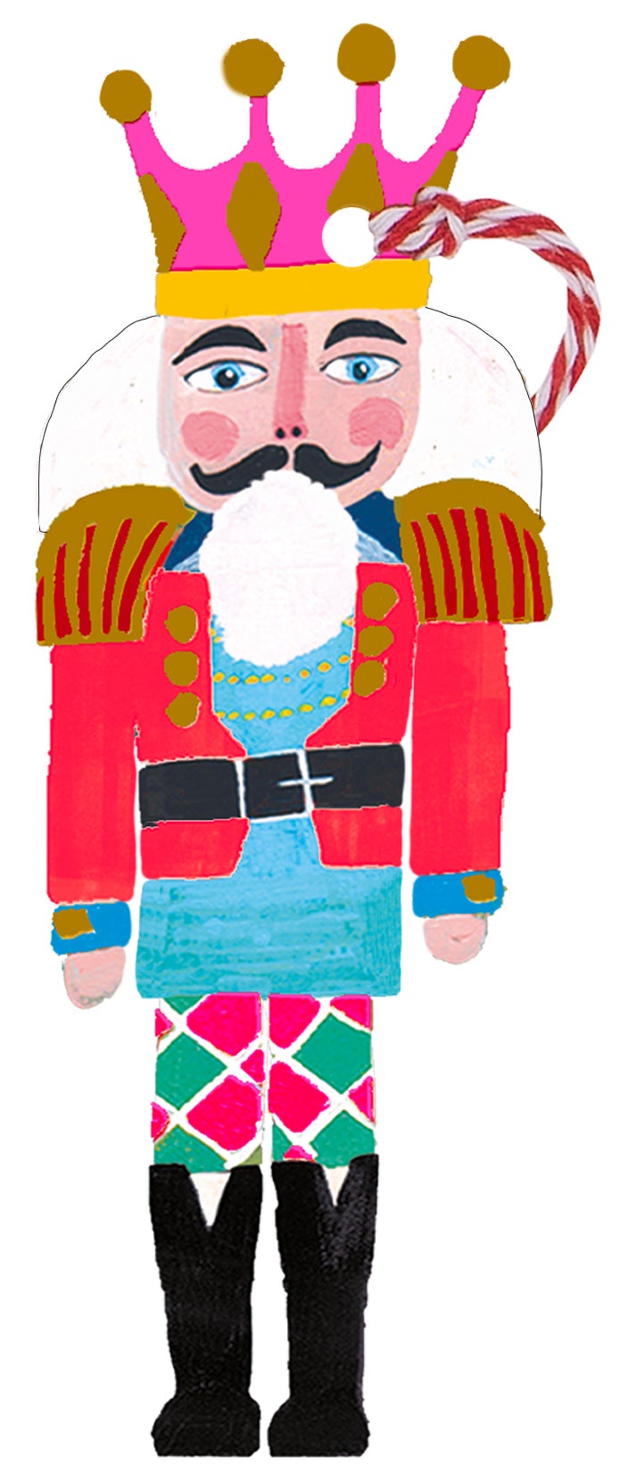 Gavemerkelapper 6pk Nutcracker