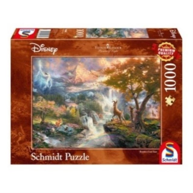 Puslespill Schmidt 1000 WD Kinkade Bambi
