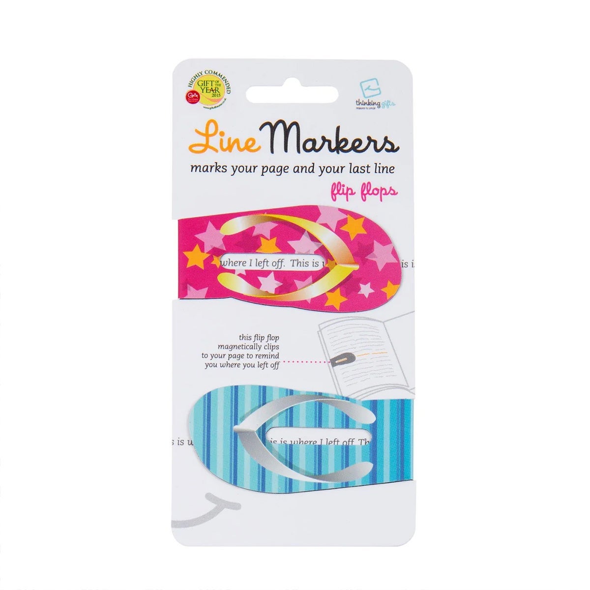 Linemarkers Flip Flops
