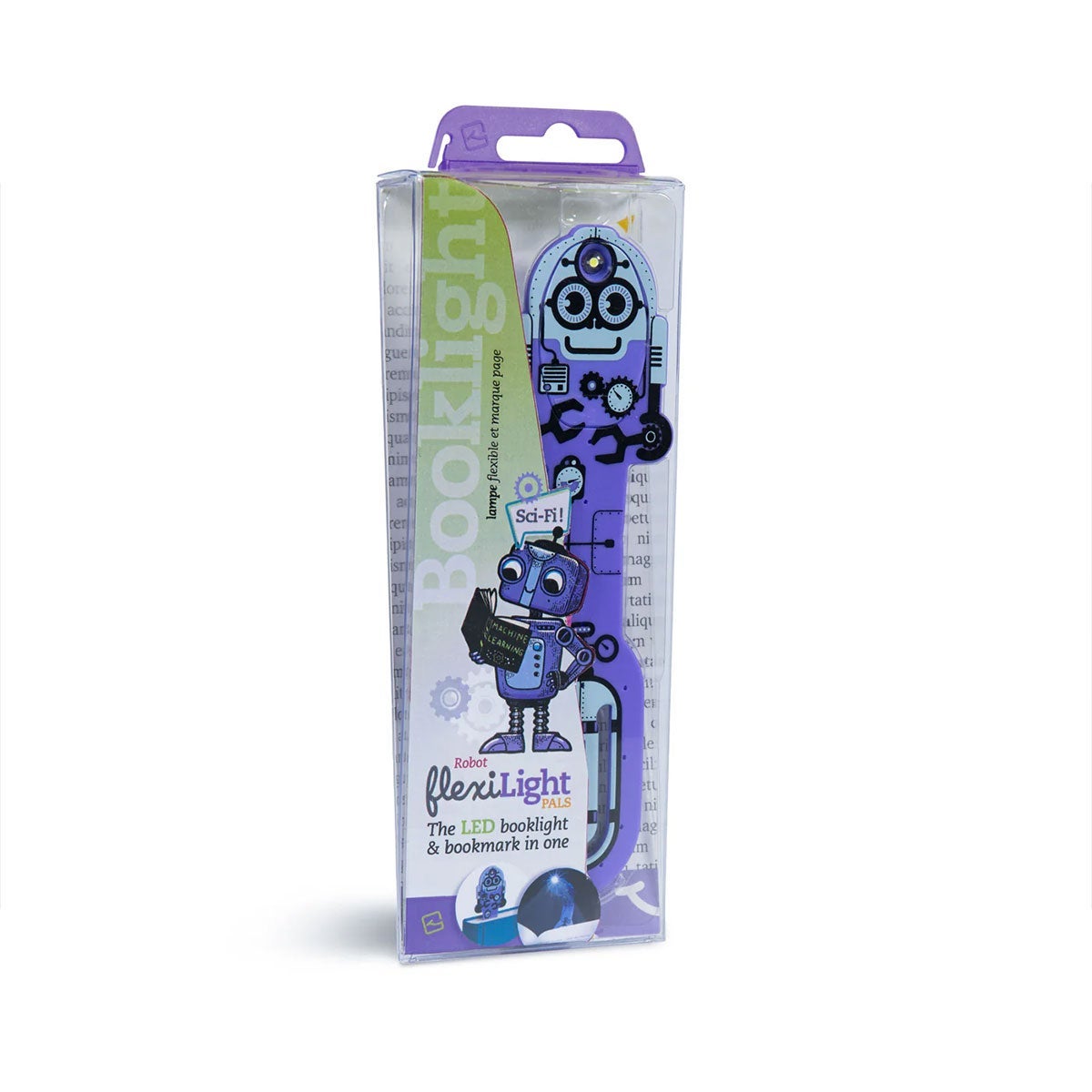 Boklys Flexilight Pals Robot Purple