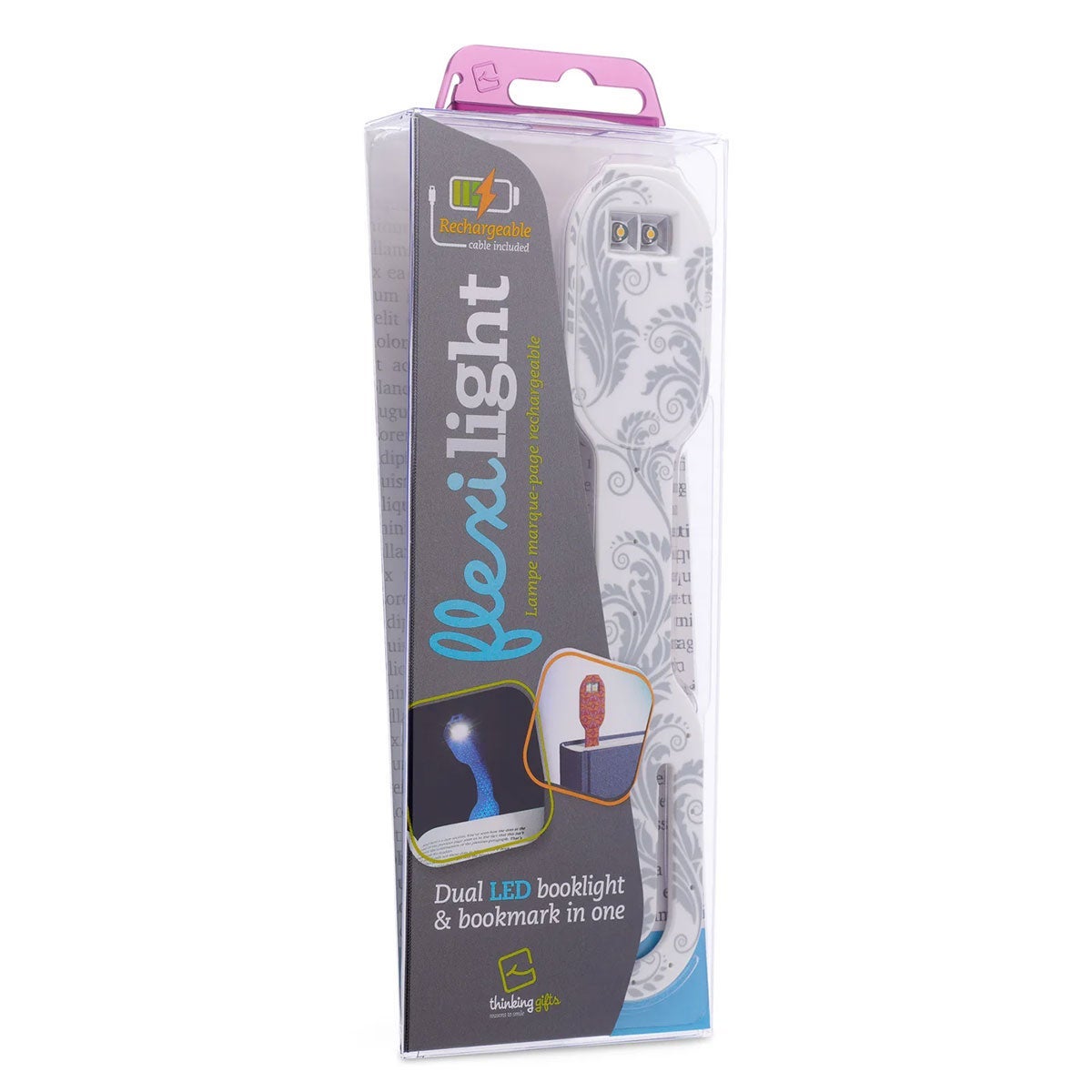Boklys Flexilight Rechargeable White Flowers