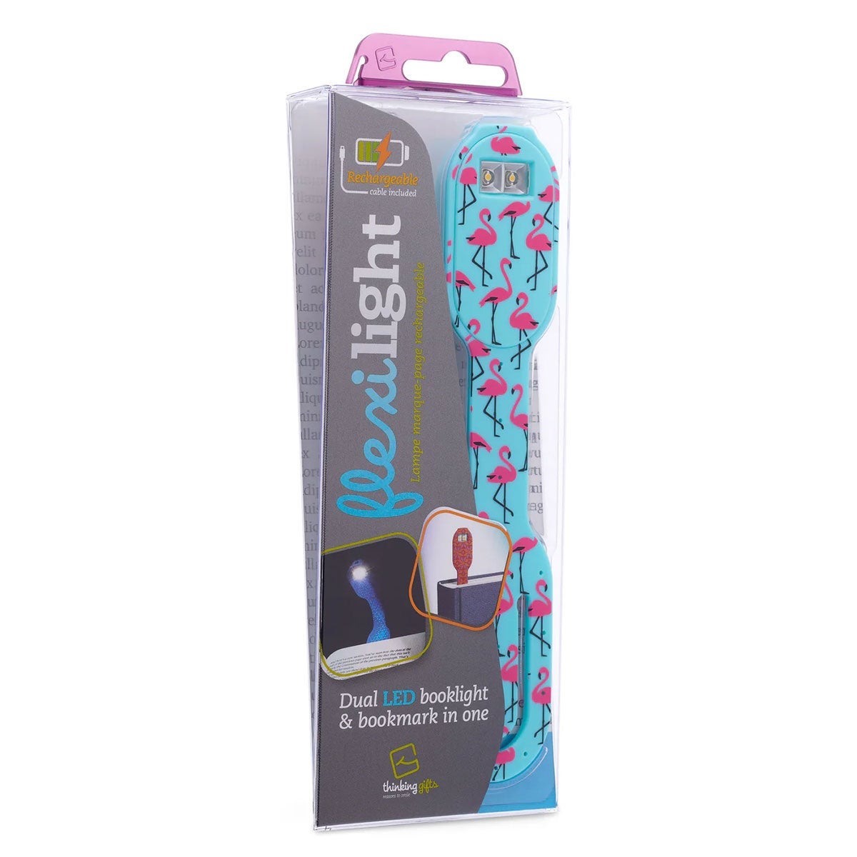Boklys Flexilight Rechargeable Flamingo