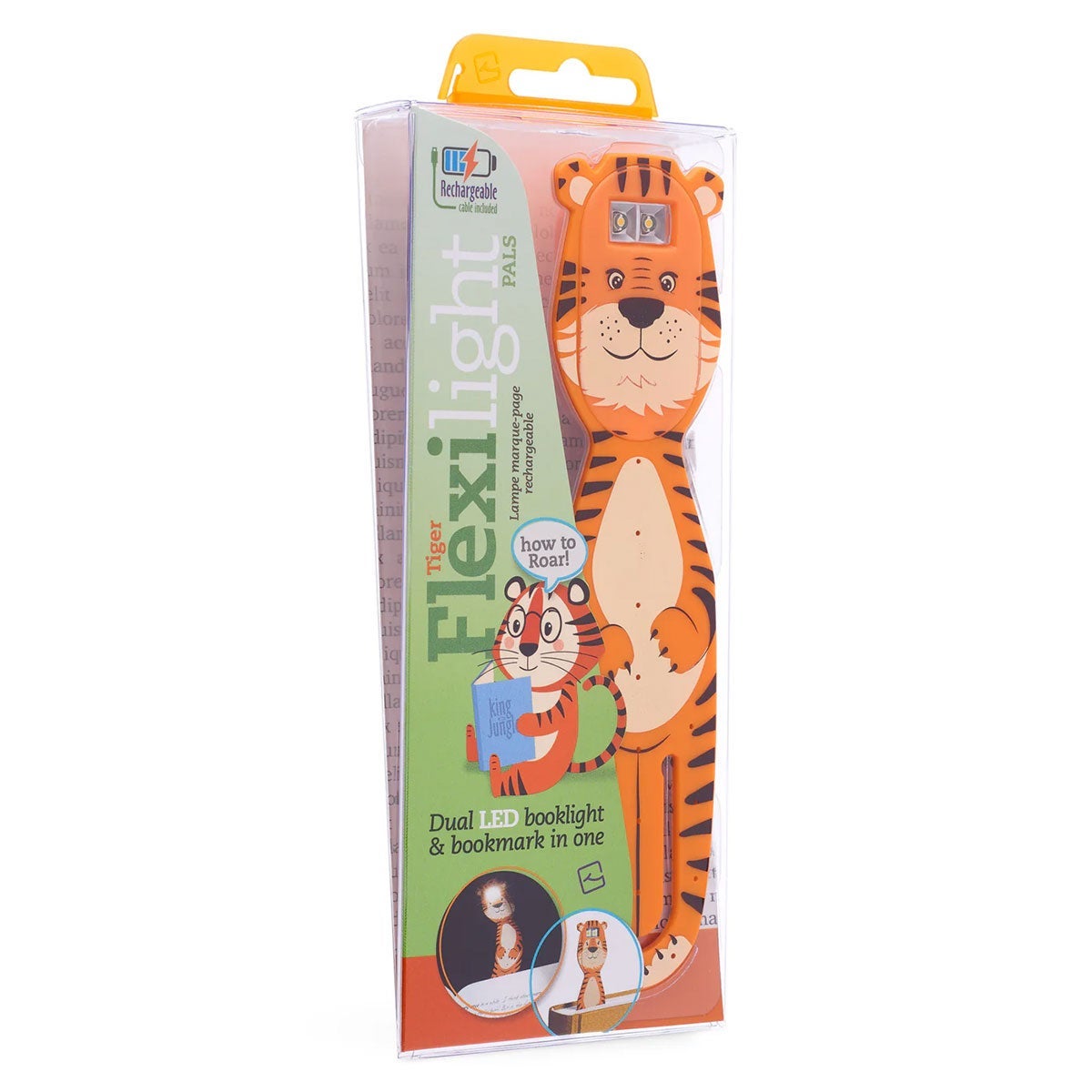 Boklys Flexilight Rechargeable Pals Tiger