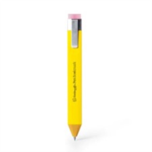 Bokmerke penn Yellow with Refills