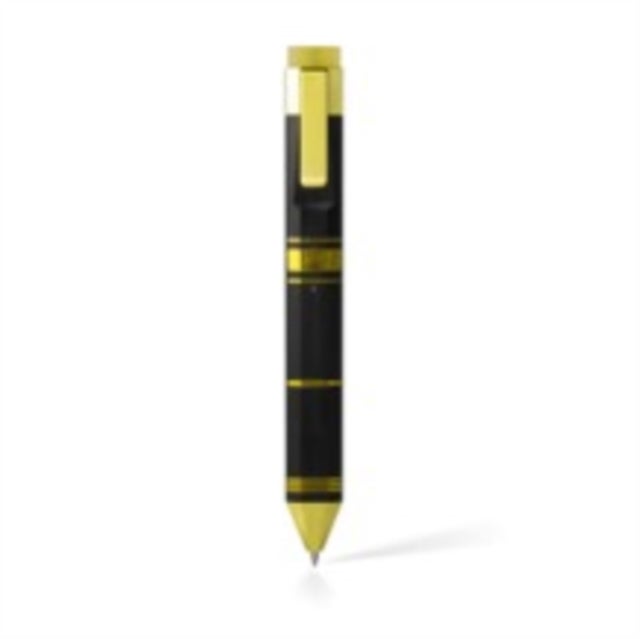 Bokmerke penn Black Gold with Refills