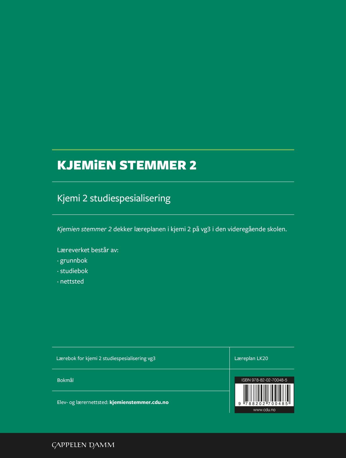 Kjemien stemmer 2