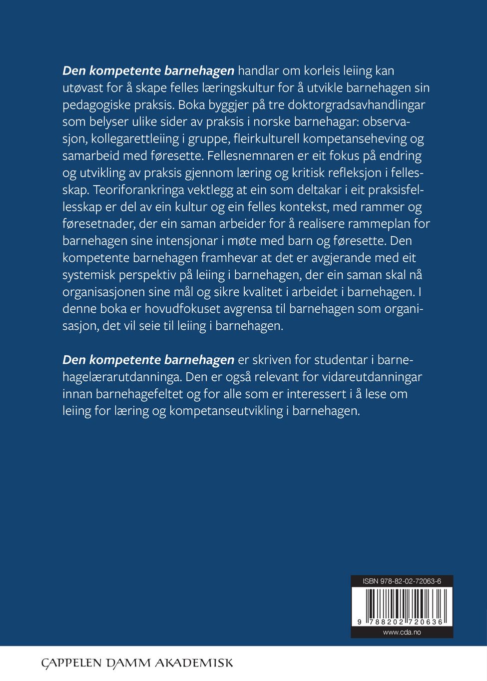 Den kompetente barnehagen