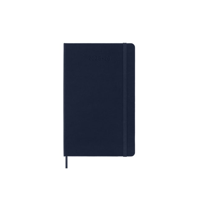 Kalender Moleskine 25/26 18M Hard Large Uke Blå
