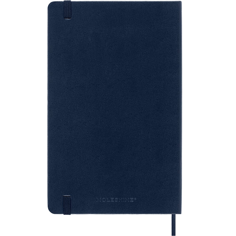 Kalender Moleskine 25/26 18M Hard Large Uke Blå