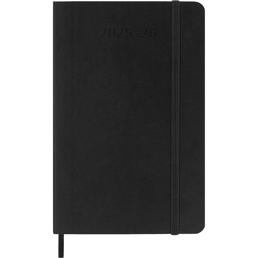 Kalender Moleskine 25/26 18M Soft Pocket Uke Sort