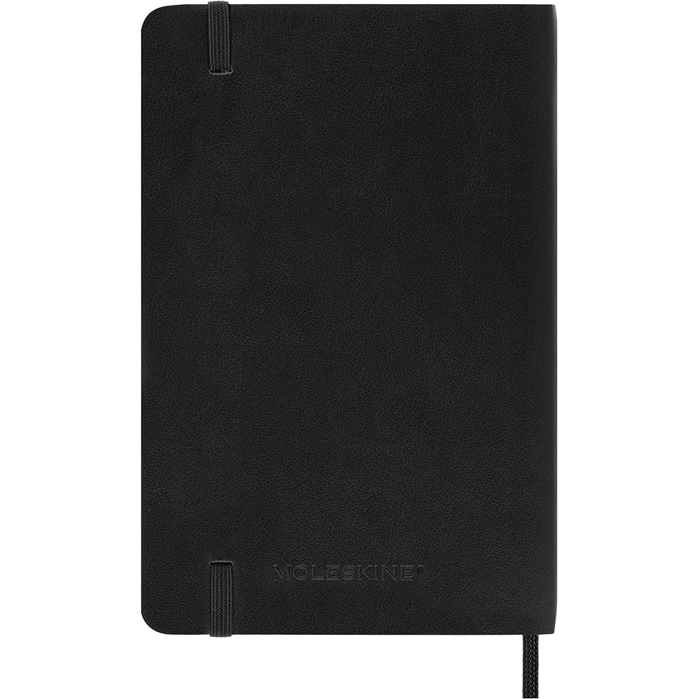 Kalender Moleskine 25/26 18M Soft Pocket Uke Sort