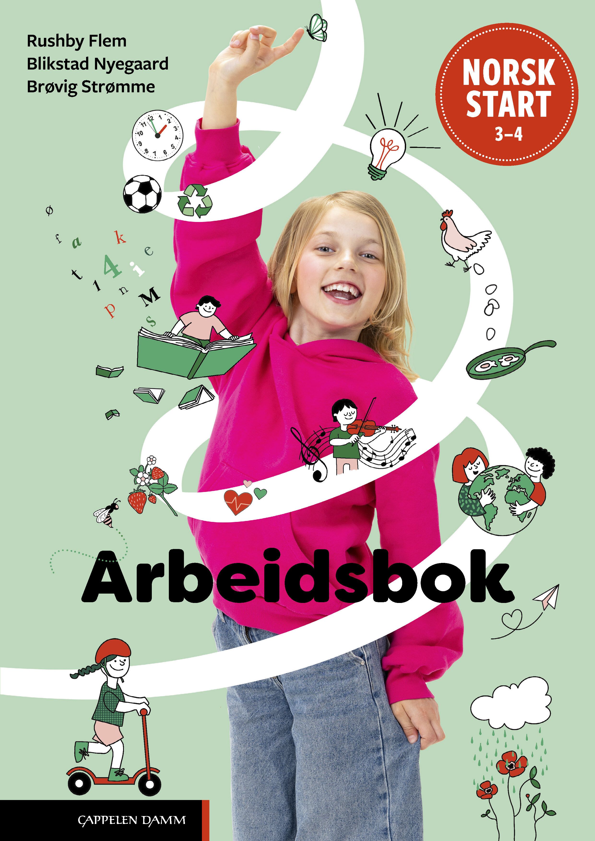 Norsk start 3-4 - Arbeidsbok : Grunnleggende norsk for språklige minoriteter