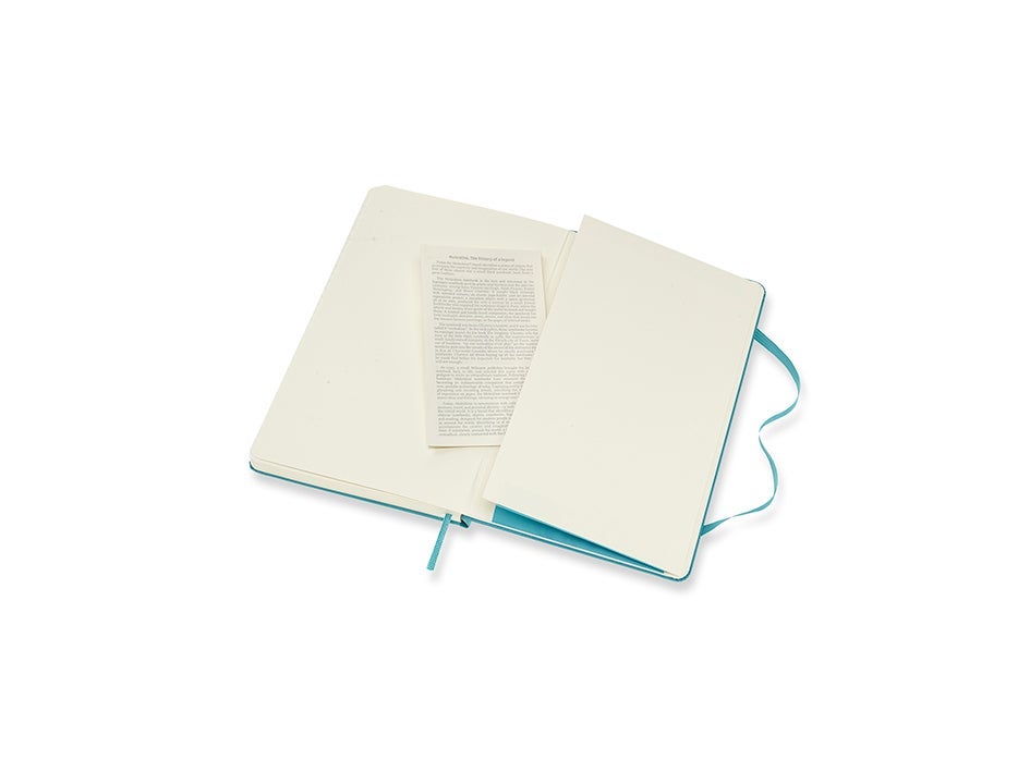 Moleskine Notatbok Linjert Reef Blue Hard Large