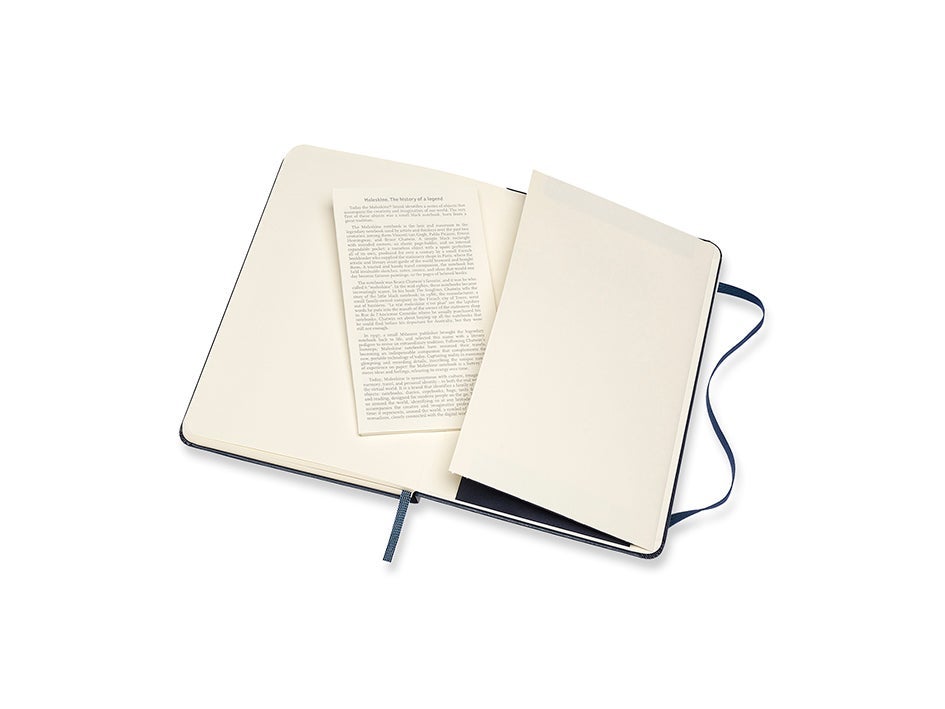 Moleskine Notatbok Linjert Sapphire Blå Hard Medium