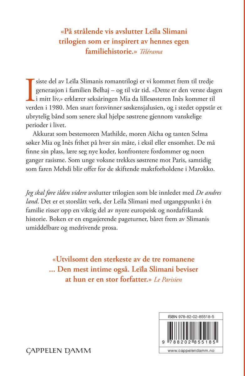 Jeg skal føre ilden videre