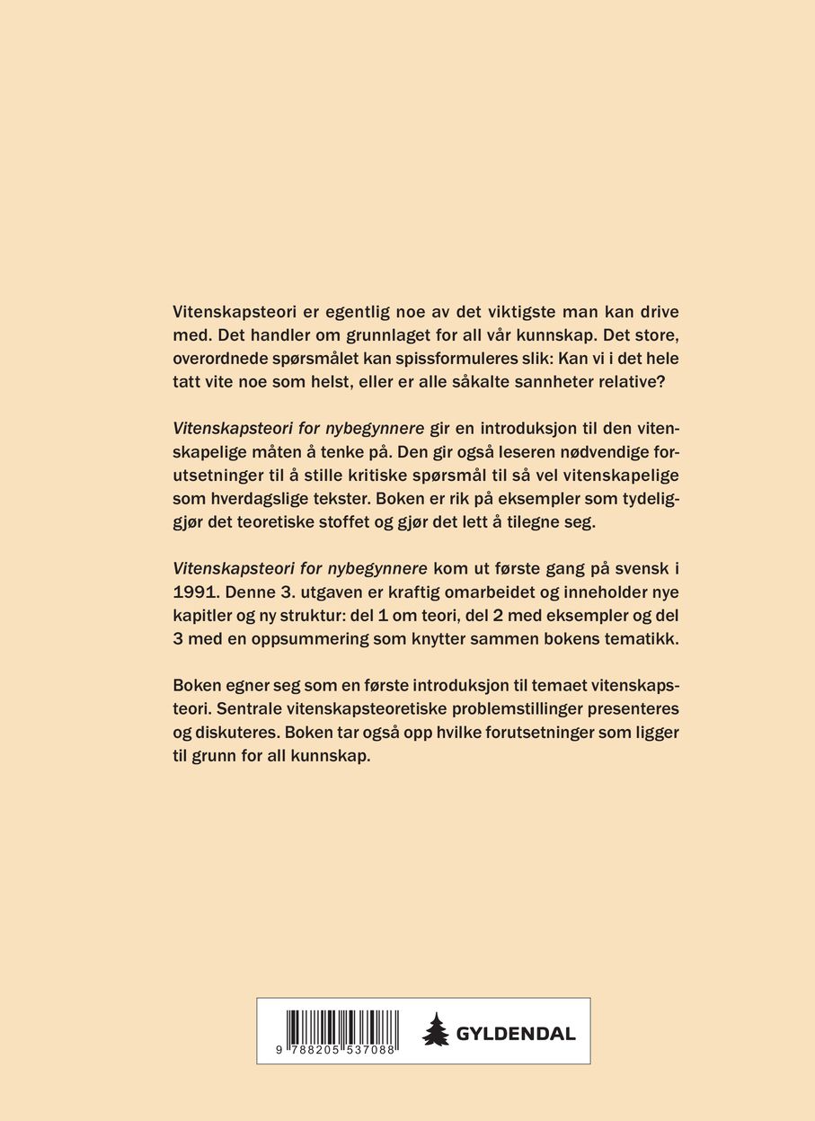 Vitenskapsteori for nybegynnere
