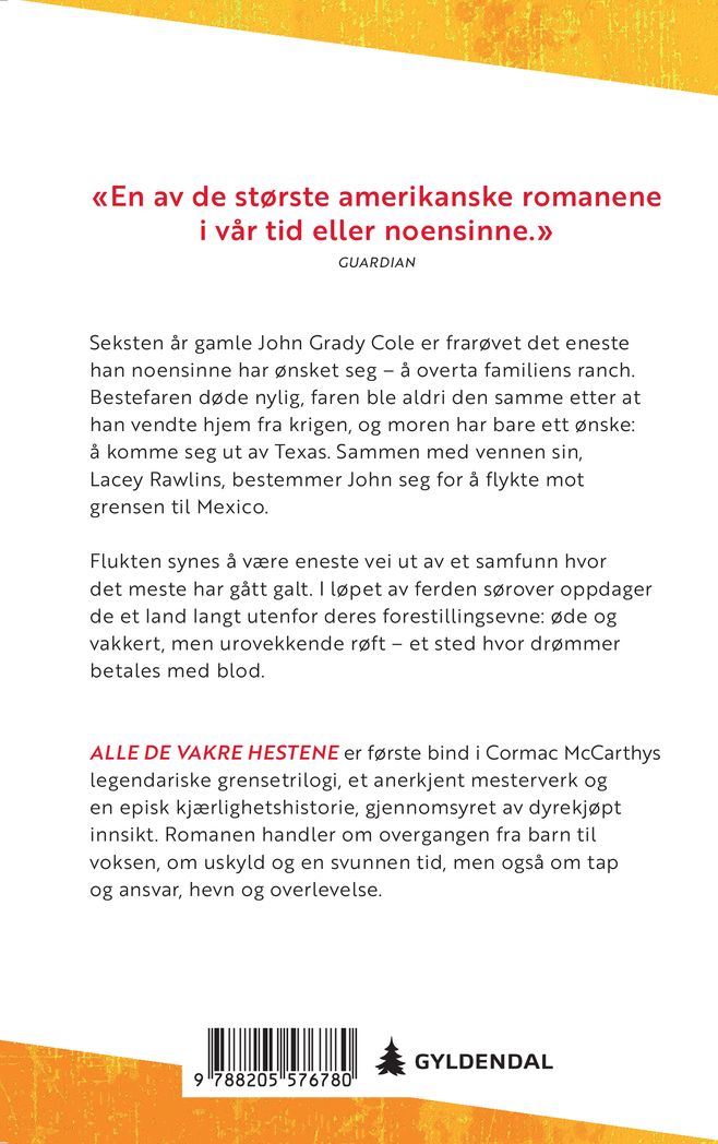 Alle de vakre hestene