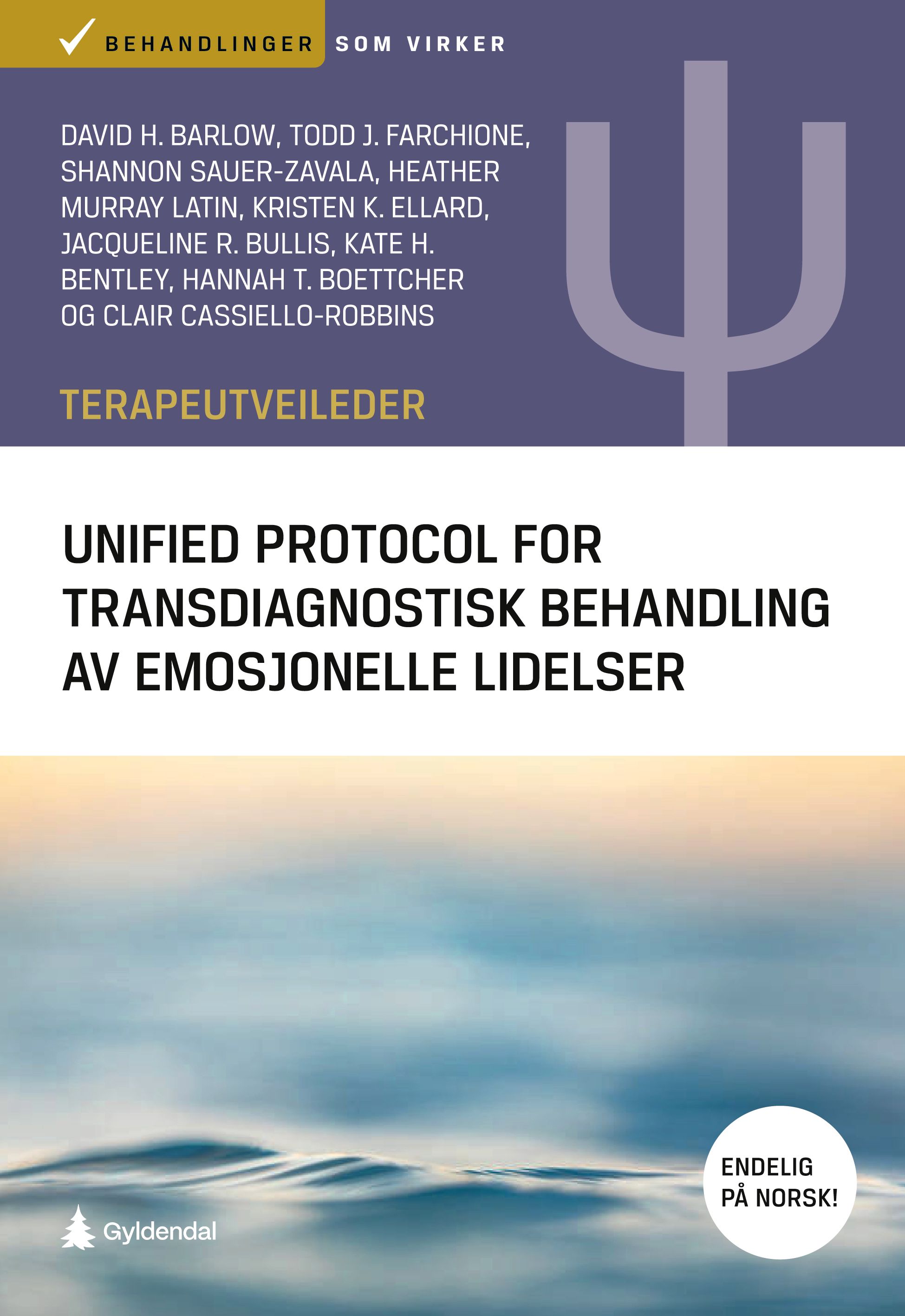 Unified protocol for transdiagnostisk behandling av emosjonelle lidelser - Terapeutveileder
