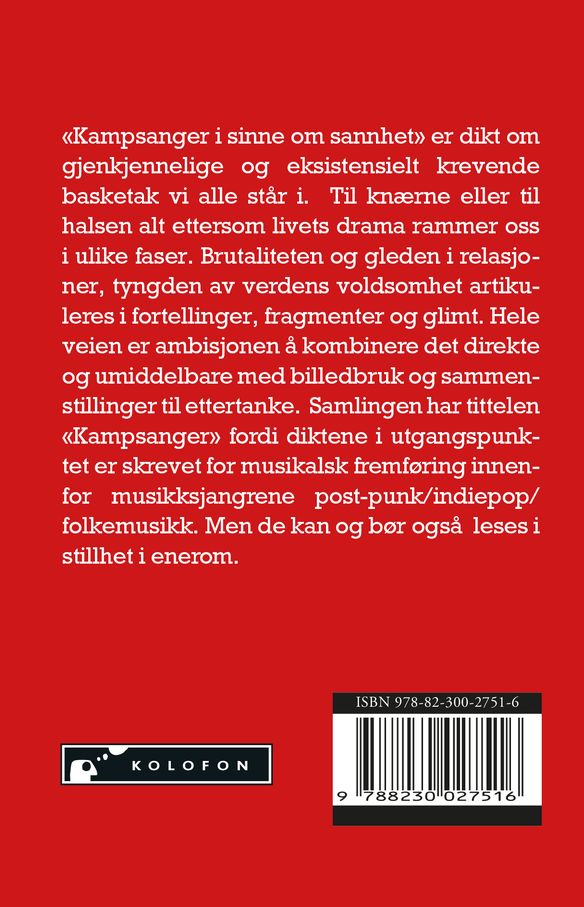 Kampsanger i sinne
