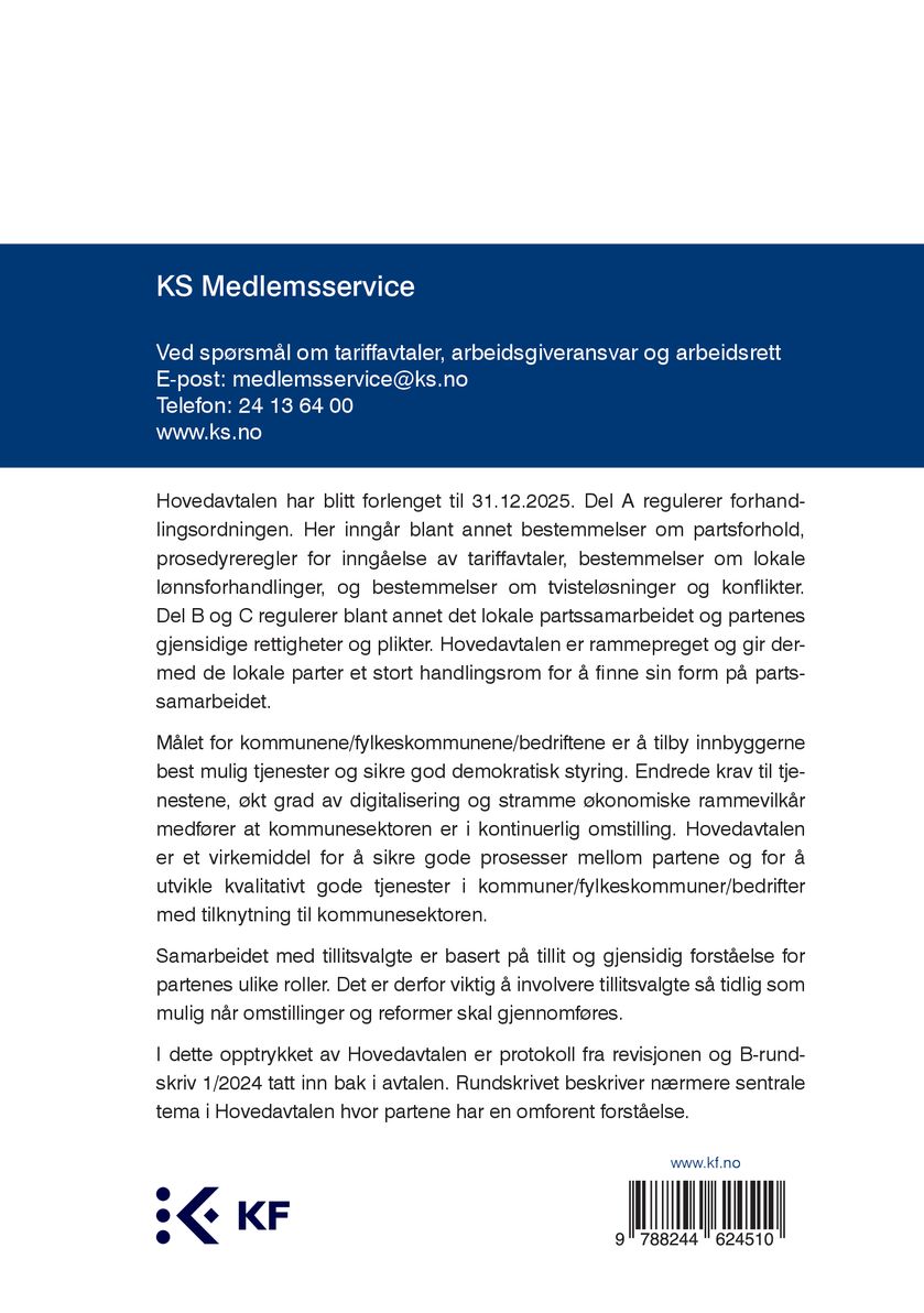 Hovedavtalen 2024-2025