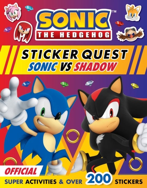 SONIC HEDGEHOG STICKER PB