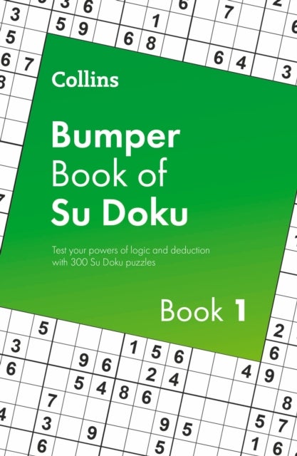 COLLINS BUMPER SUDOKU 1 PB - 300 Su Doku Puzzles