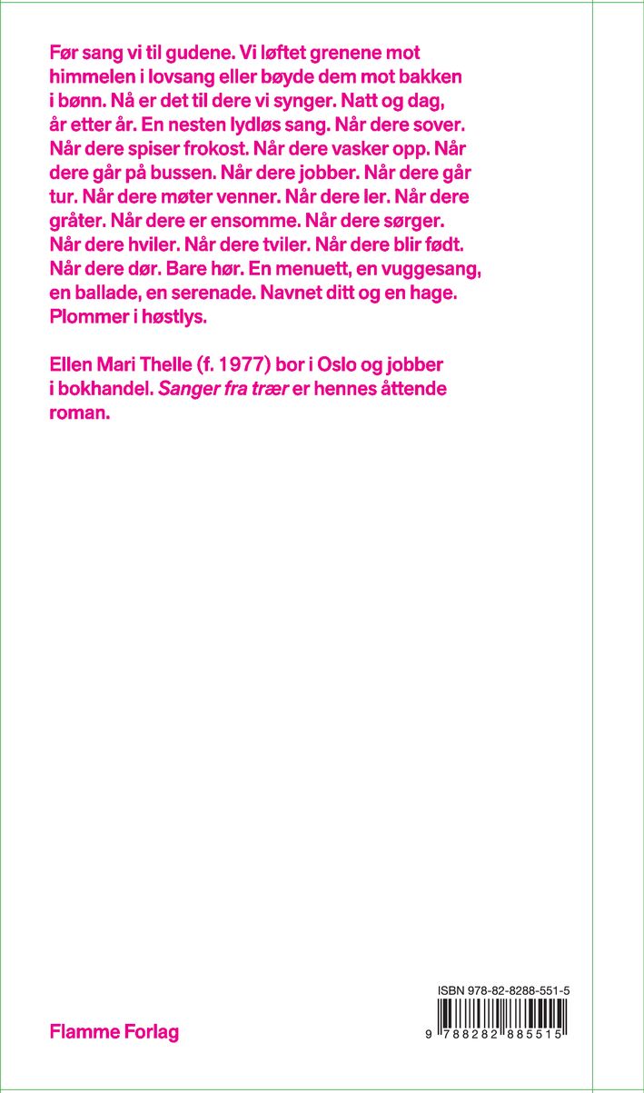 Sanger fra trær