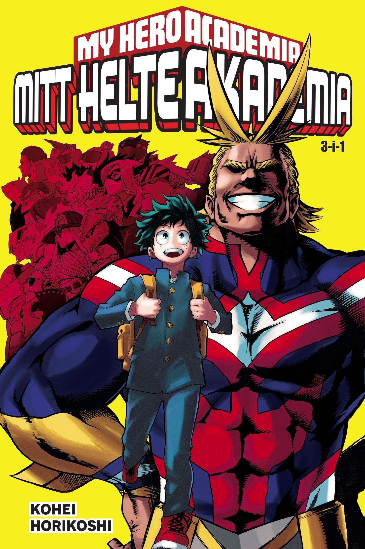 Mitt helteakademia - Bok 1, 2, 3