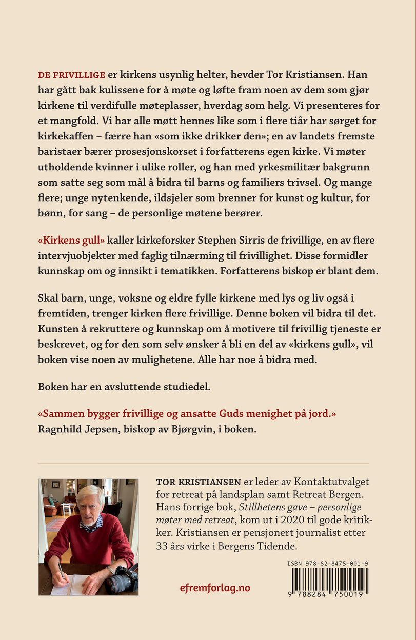 Helt frivillig i Guds tjeneste