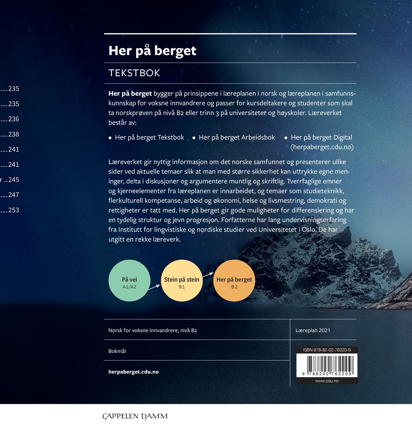 Her på berget