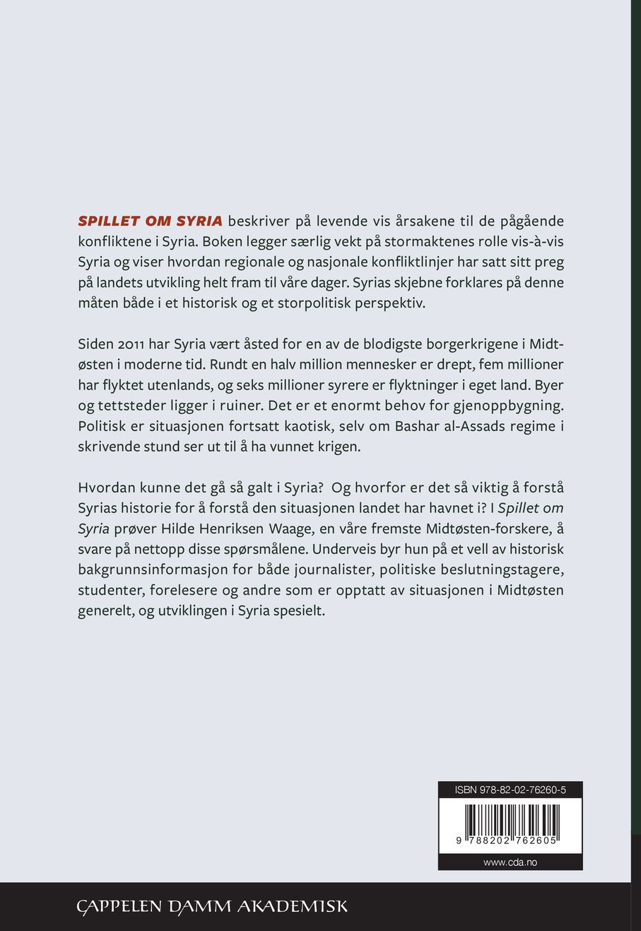 Spillet om Syria