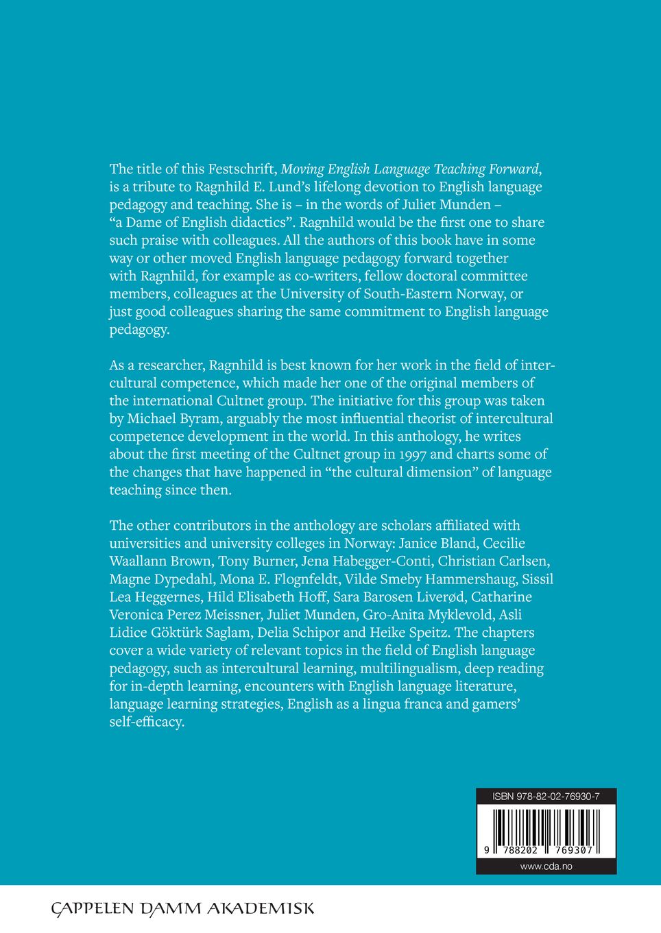 Moving English language teaching forward