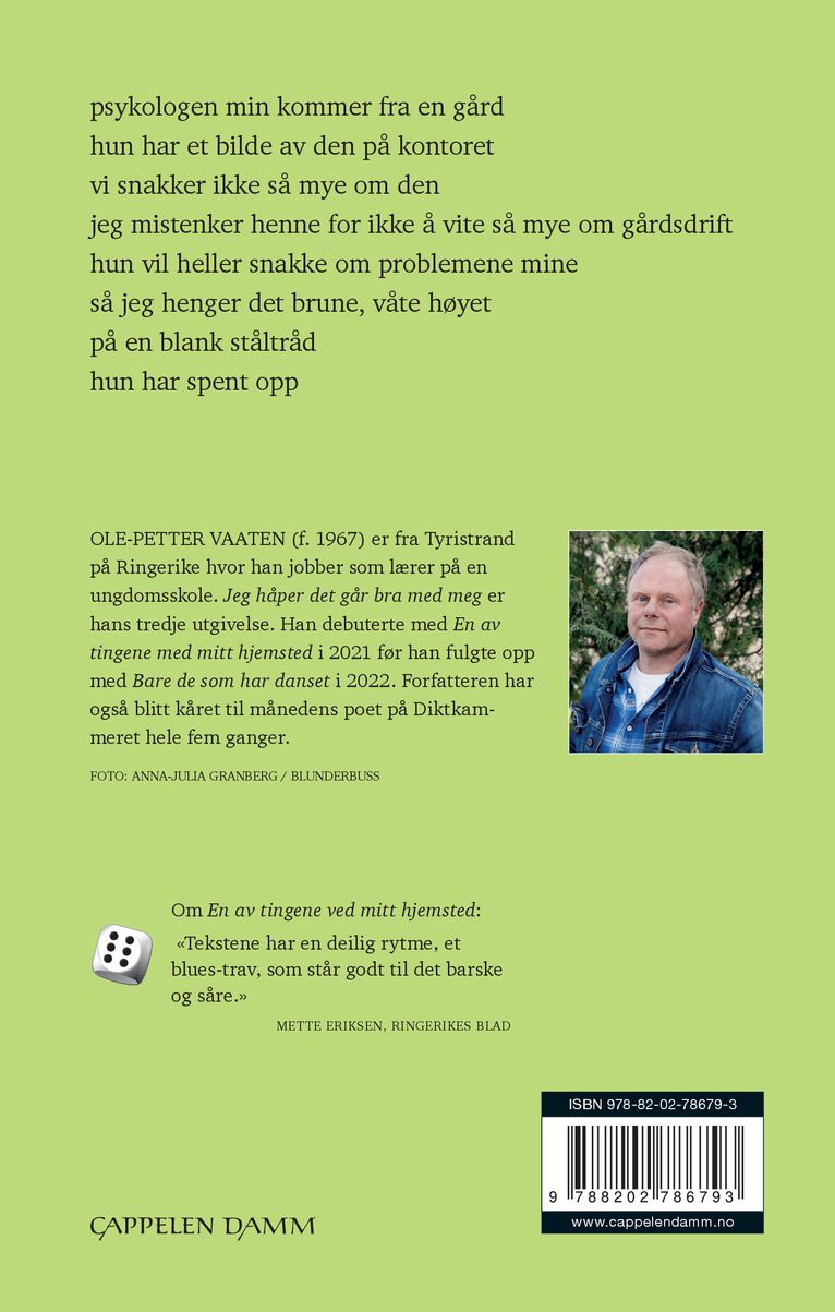 Jeg håper det går bra med meg