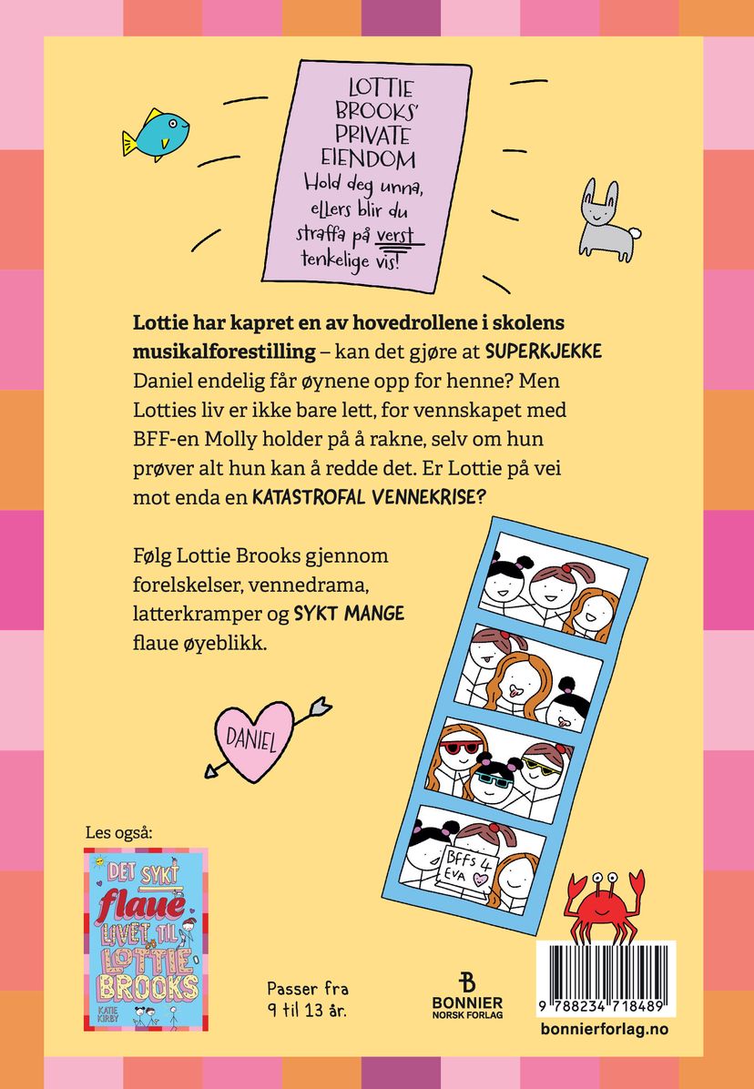 Lottie Brooks’ seriøse vennekriser