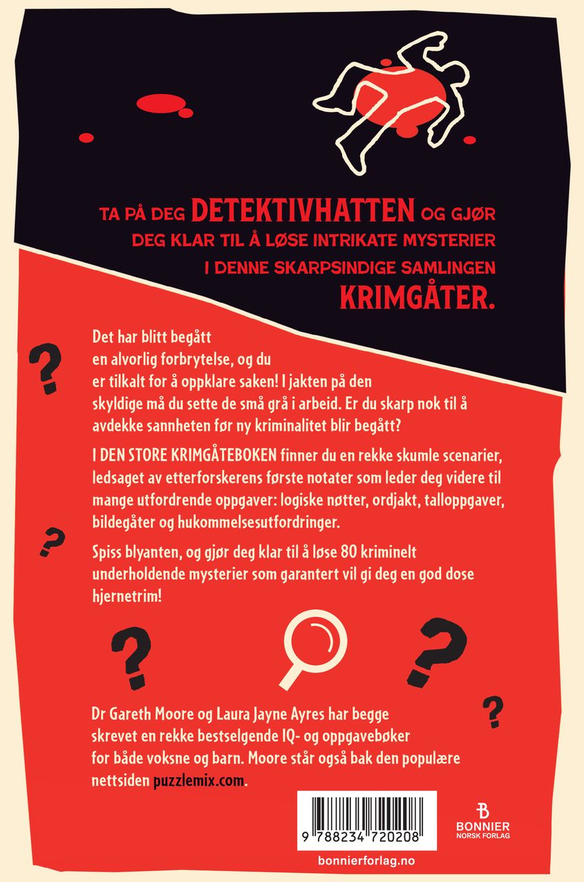 Den store krimgåteboken for voksne