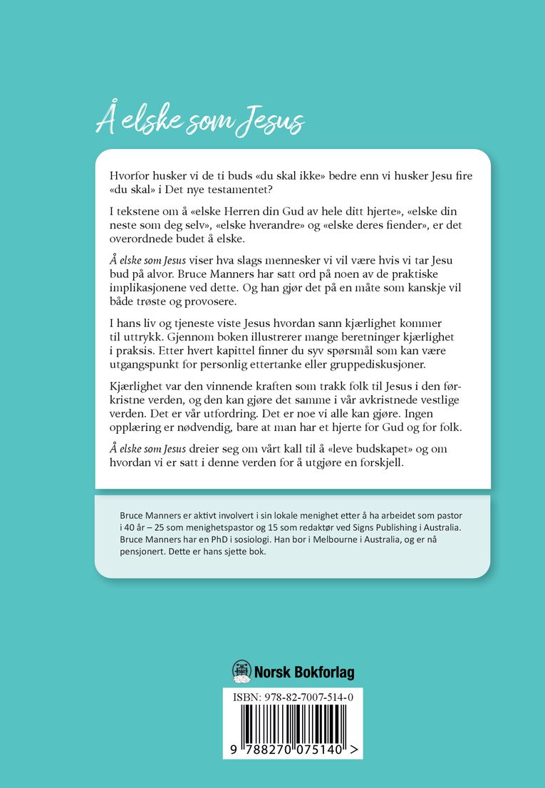 Å elske som Jesus