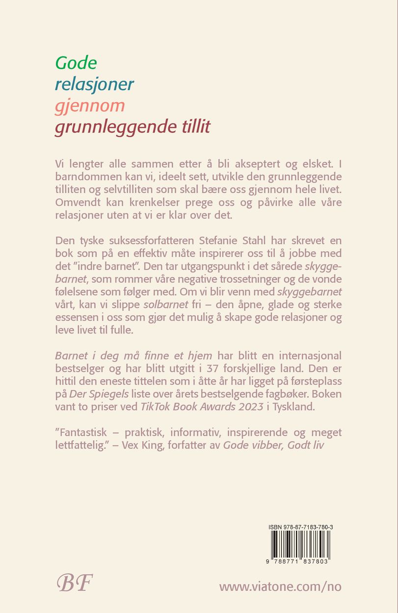 Barnet i deg må finne et hjem